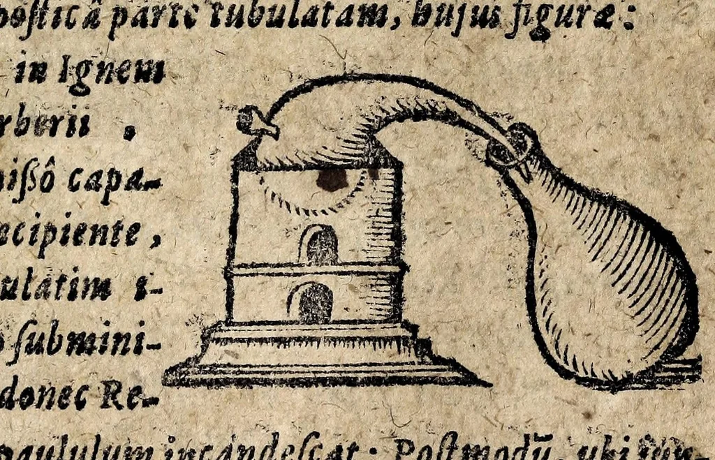 An illustration from Ternarius ternariorum hemeticorum bezoardicorum laudanorum, 1630, leaf 411