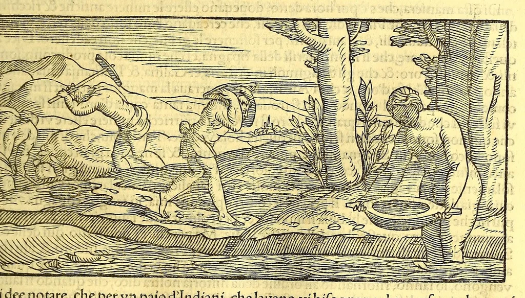 An illustration from Terzo volume delle nauigationi et viaggi, 1565, leaf 339