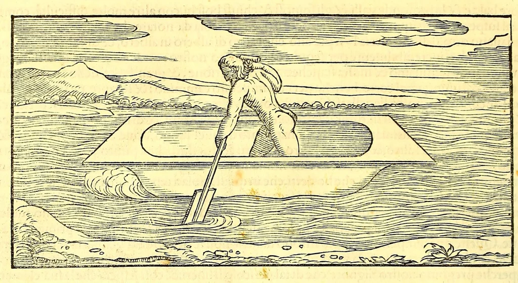 An illustration from Terzo volume delle nauigationi et viaggi nel quale si contengono le nauigationi al Mondo Nuouo ... le nauigationi fatte dipoi alle dette Indie ... Si come dimostrano le diuerse relationi,, 1556, leaf 330
