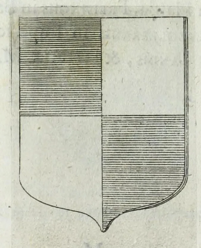 An illustration from Tesserae gentilitiae, 1638, leaf 106
