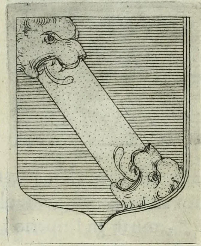 An illustration from Tesserae gentilitiae, 1638, leaf 145