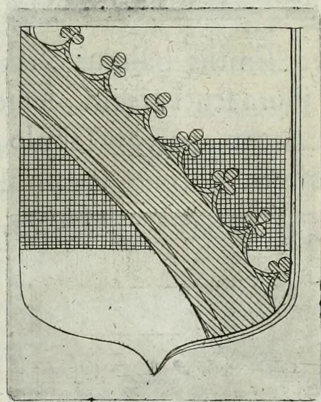 An illustration from Tesserae gentilitiae, 1638, leaf 145