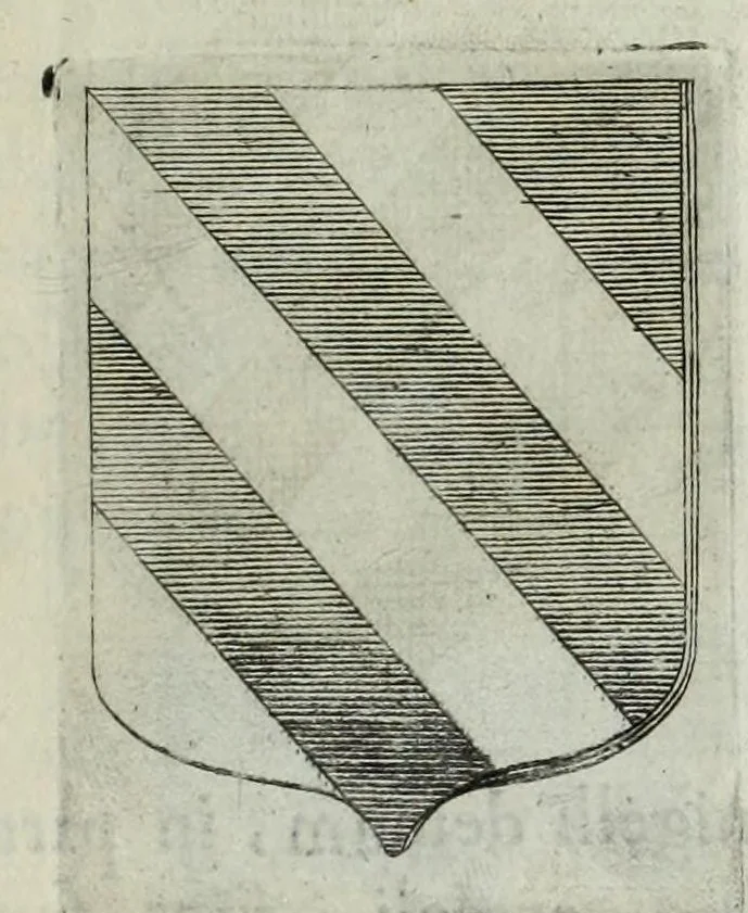An illustration from Tesserae gentilitiae, 1638, leaf 153
