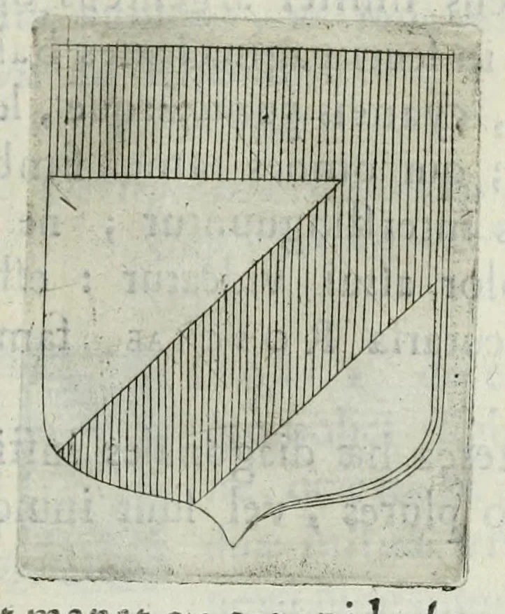 An illustration from Tesserae gentilitiae, 1638, leaf 161