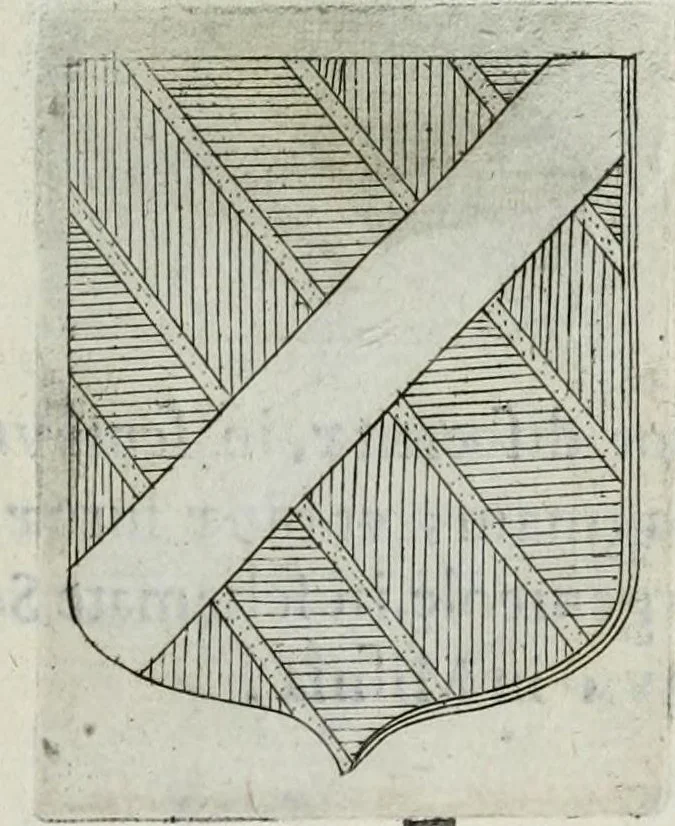 An illustration from Tesserae gentilitiae, 1638, leaf 161