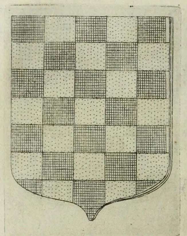 An illustration from Tesserae gentilitiae, 1638, leaf 216