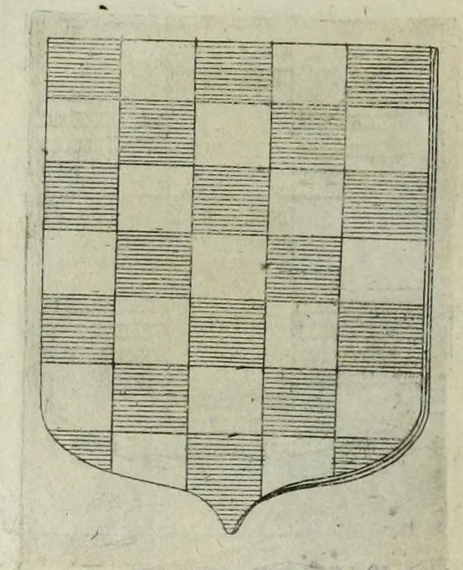 An illustration from Tesserae gentilitiae, 1638, leaf 216