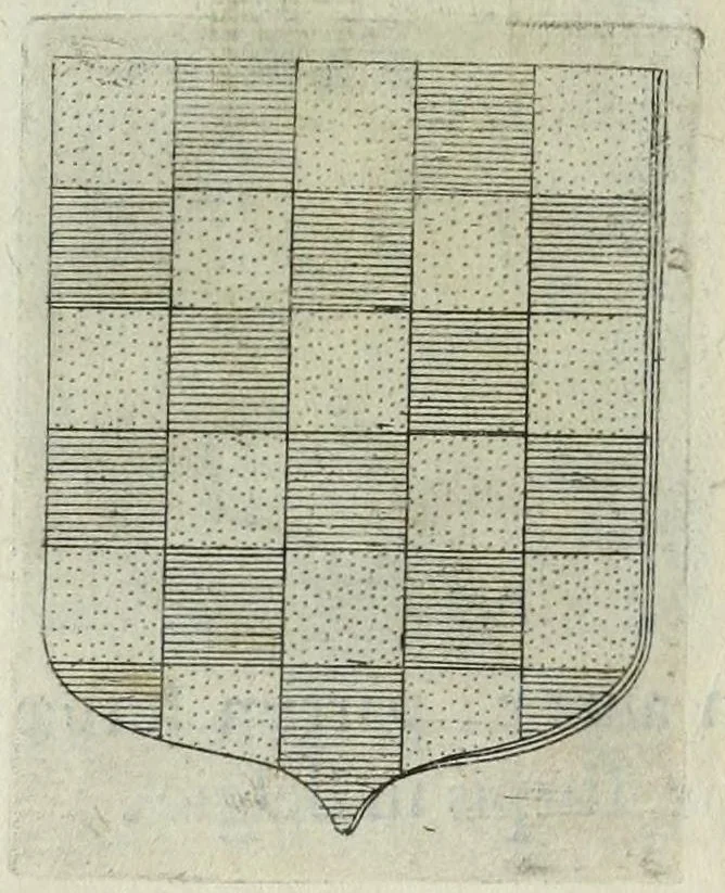 An illustration from Tesserae gentilitiae, 1638, leaf 216