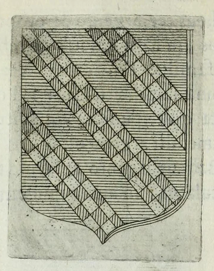 An illustration from Tesserae gentilitiae, 1638, leaf 224