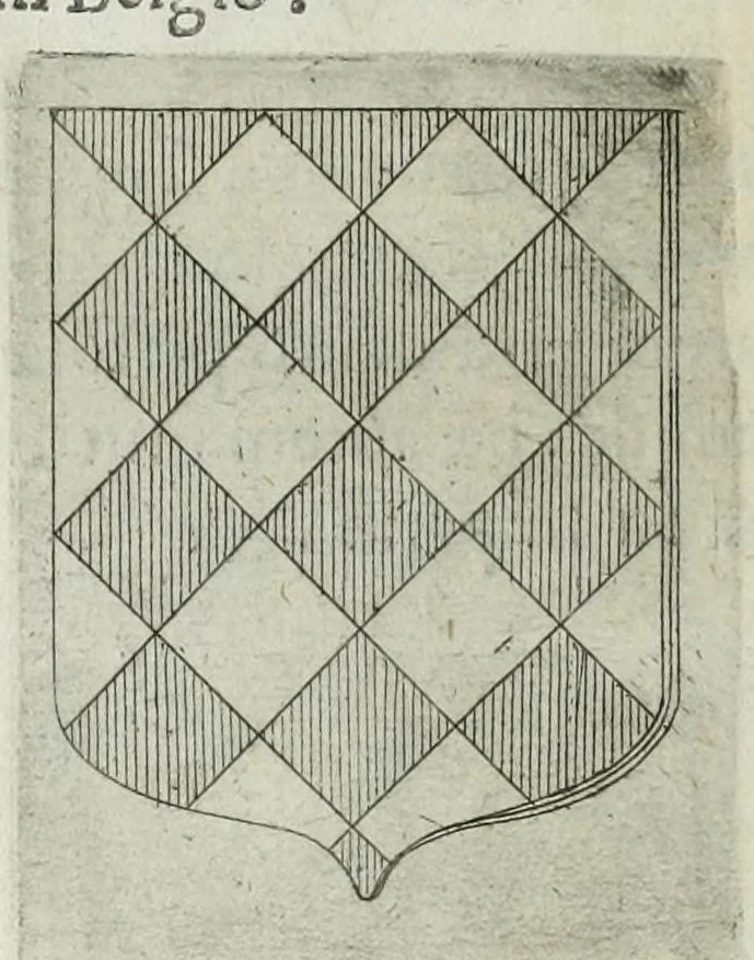 An illustration from Tesserae gentilitiae, 1638, leaf 232