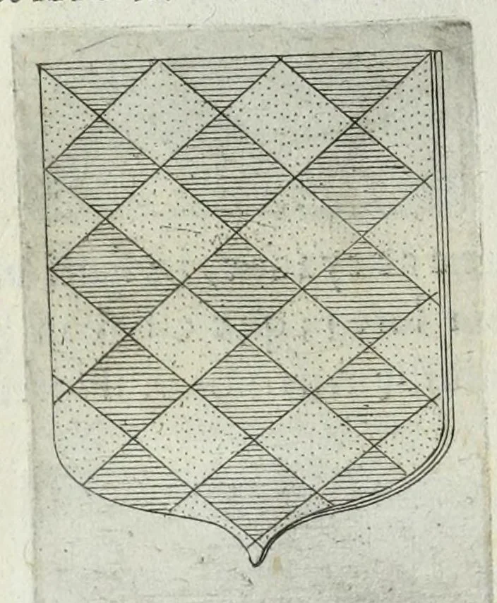 An illustration from Tesserae gentilitiae, 1638, leaf 232