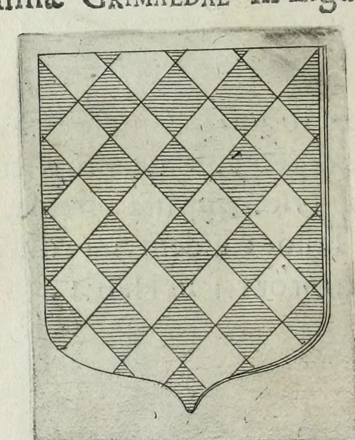 An illustration from Tesserae gentilitiae, 1638, leaf 232