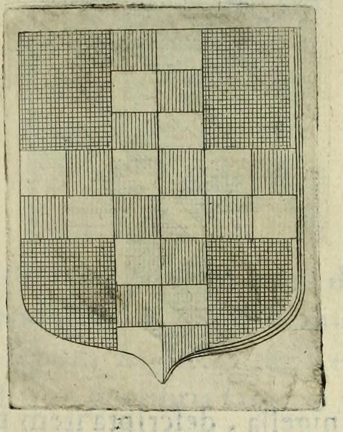 An illustration from Tesserae gentilitiae, 1638, leaf 271