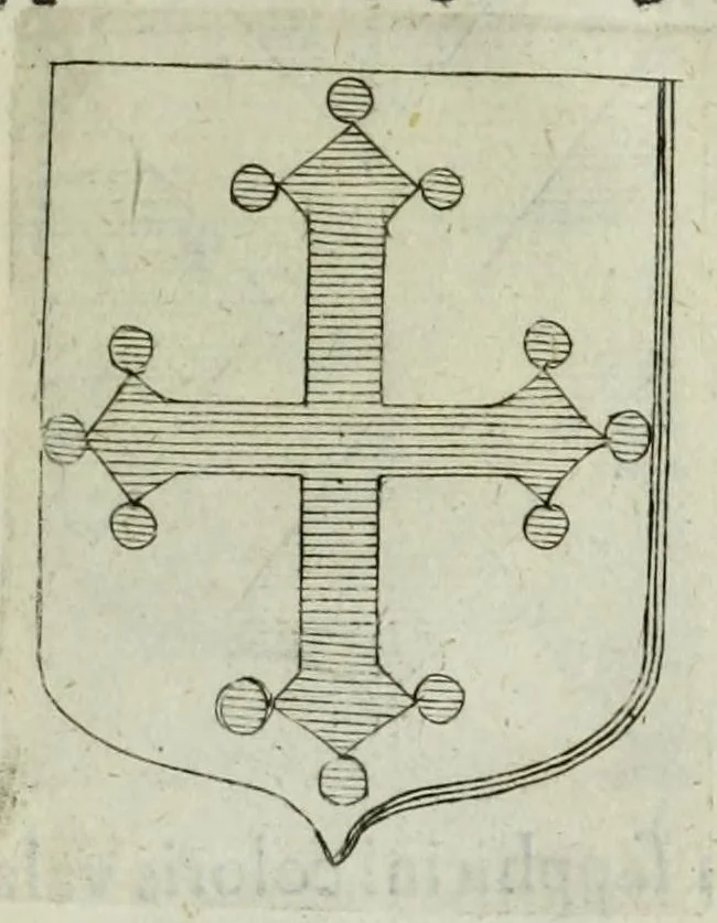 An illustration from Tesserae gentilitiae, 1638, leaf 279
