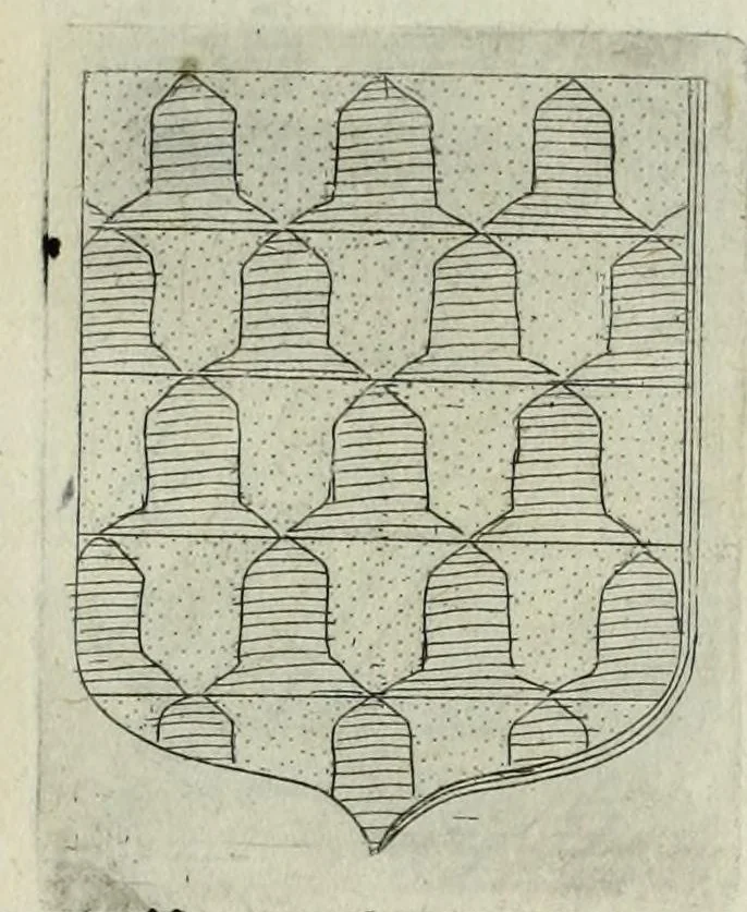 An illustration from Tesserae gentilitiae, 1638, leaf 295