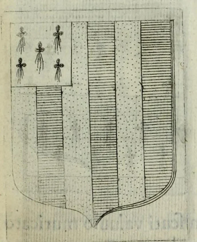 An illustration from Tesserae gentilitiae, 1638, leaf 303