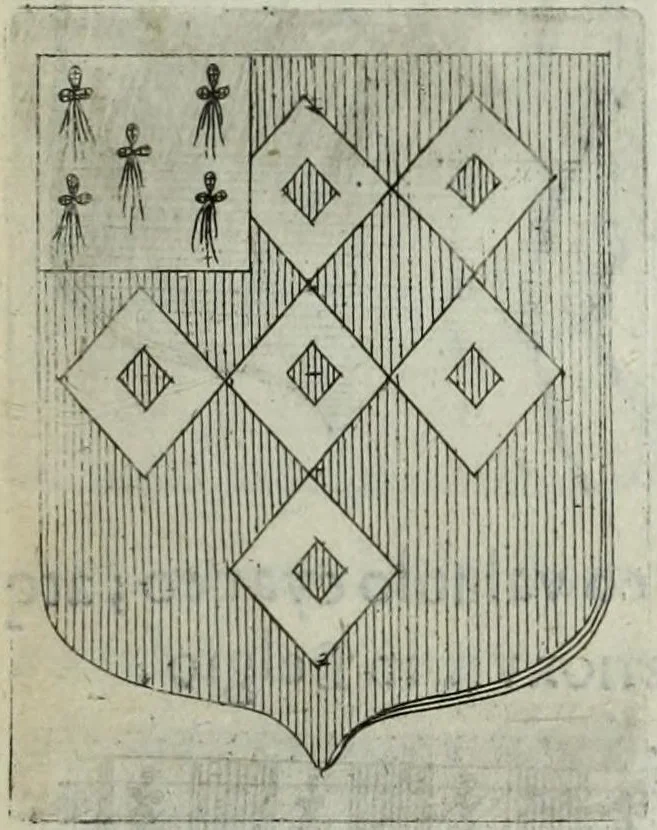 An illustration from Tesserae gentilitiae, 1638, leaf 303