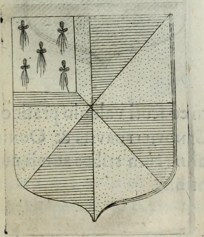 An illustration from Tesserae gentilitiae, 1638, leaf 303