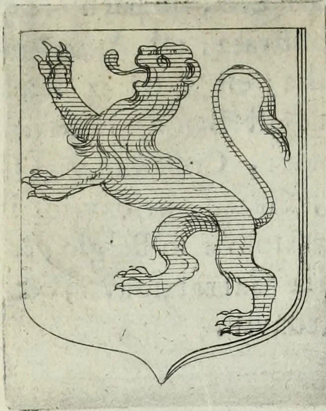 An illustration from Tesserae gentilitiae, 1638, leaf 312
