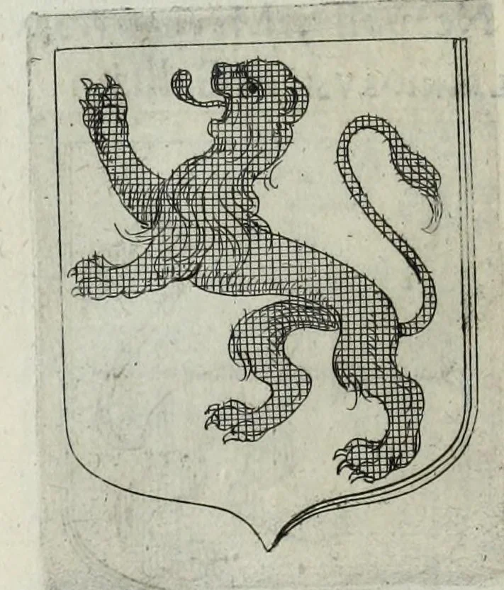 An illustration from Tesserae gentilitiae, 1638, leaf 312