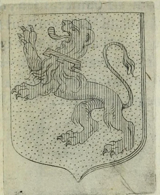 An illustration from Tesserae gentilitiae, 1638, leaf 319