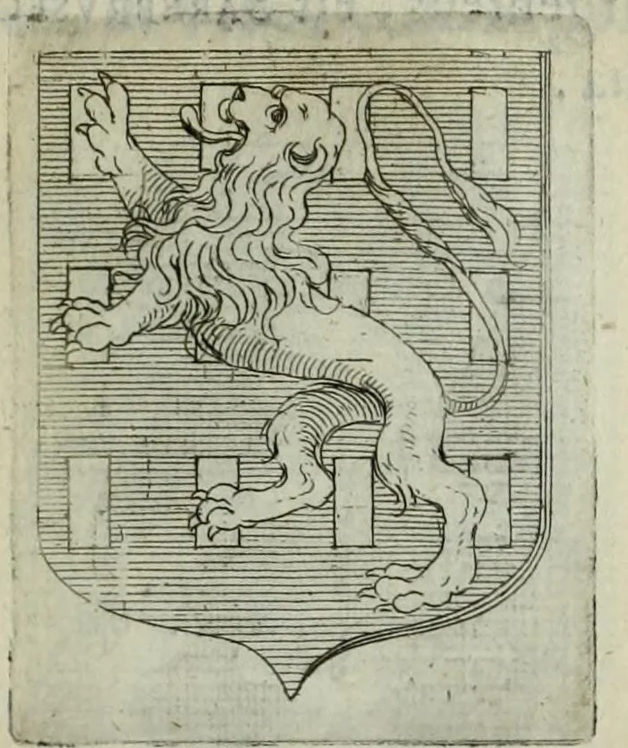 An illustration from Tesserae gentilitiae, 1638, leaf 327