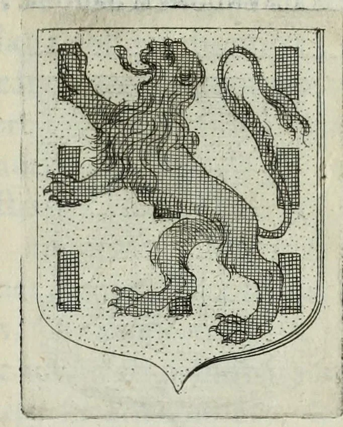 An illustration from Tesserae gentilitiae, 1638, leaf 327