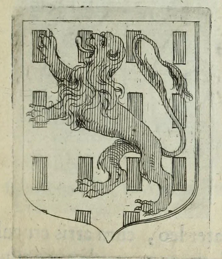 An illustration from Tesserae gentilitiae, 1638, leaf 327