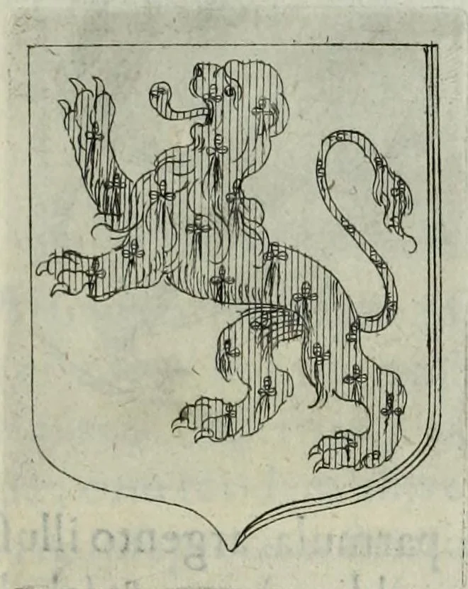 An illustration from Tesserae gentilitiae, 1638, leaf 335