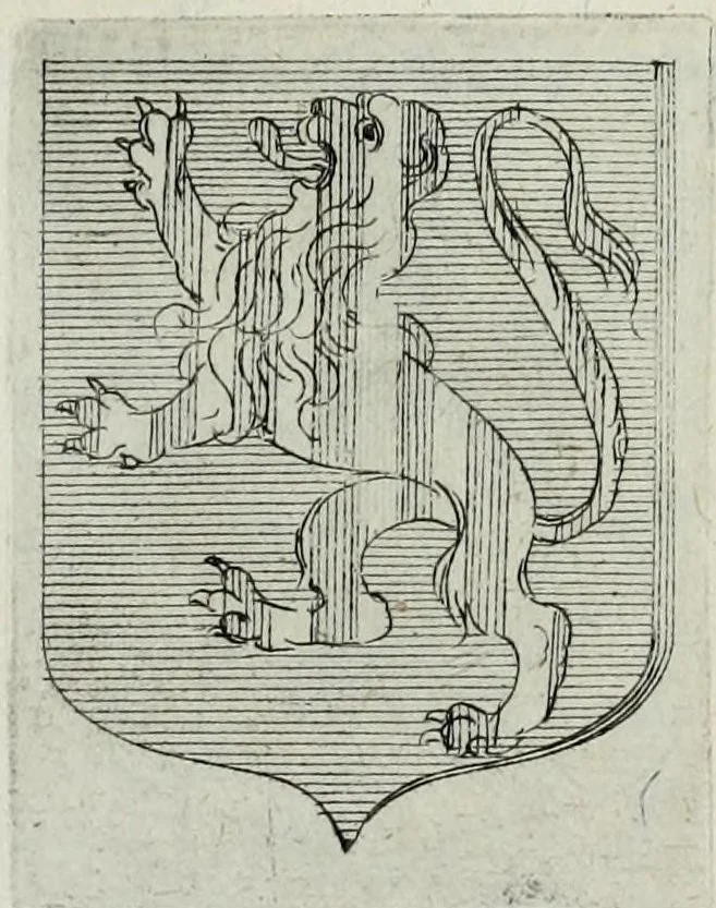 An illustration from Tesserae gentilitiae, 1638, leaf 335