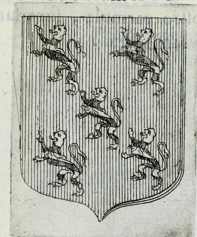 An illustration from Tesserae gentilitiae, 1638, leaf 351