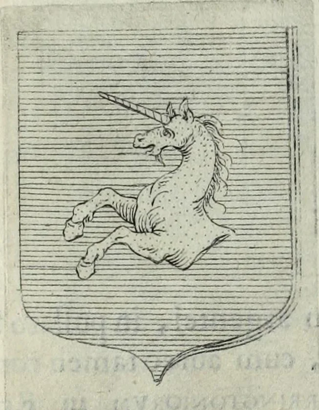 An illustration from Tesserae gentilitiae, 1638, leaf 374