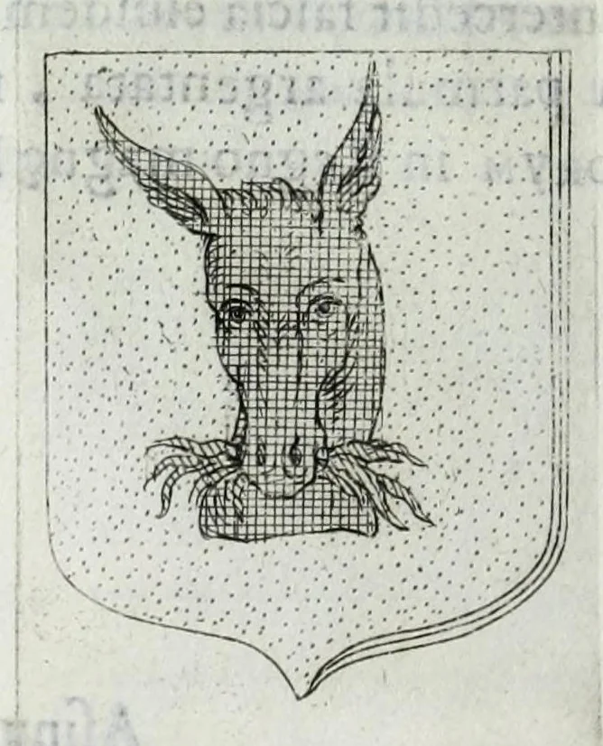 An illustration from Tesserae gentilitiae, 1638, leaf 390