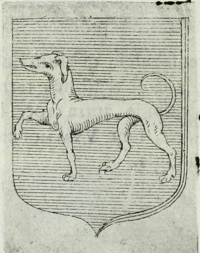 An illustration from Tesserae gentilitiae, 1638, leaf 398