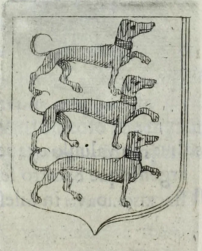 An illustration from Tesserae gentilitiae, 1638, leaf 398