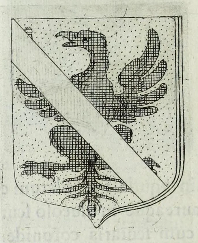 An illustration from Tesserae gentilitiae, 1638, leaf 430
