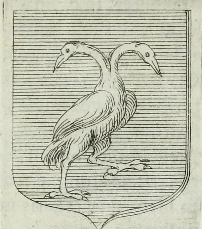 An illustration from Tesserae gentilitiae, 1638, leaf 446