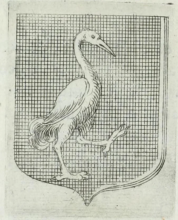 An illustration from Tesserae gentilitiae, 1638, leaf 446