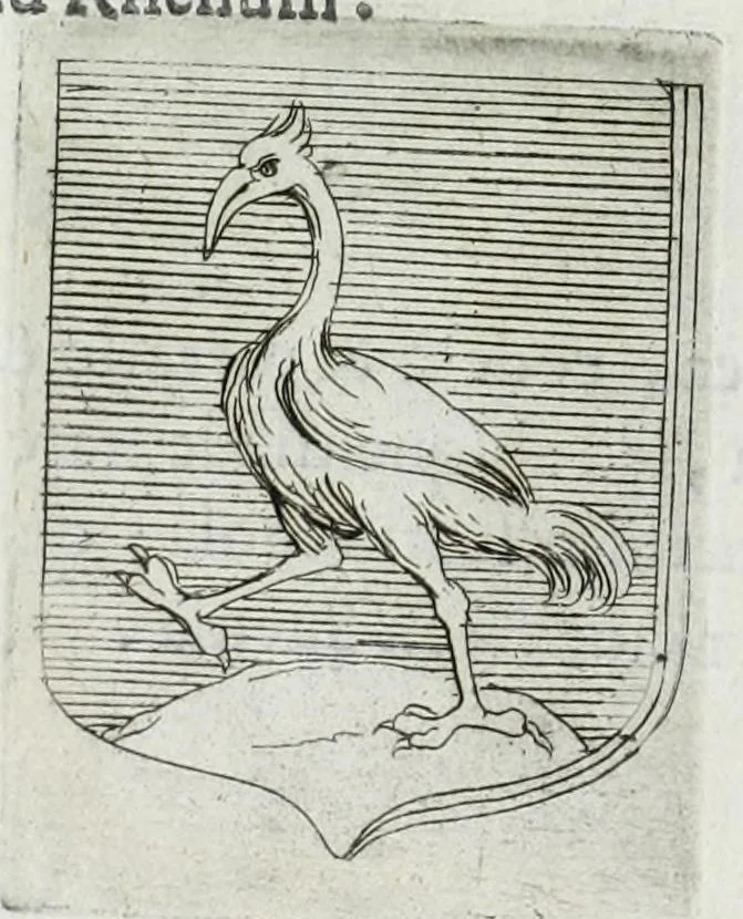 An illustration from Tesserae gentilitiae, 1638, leaf 446