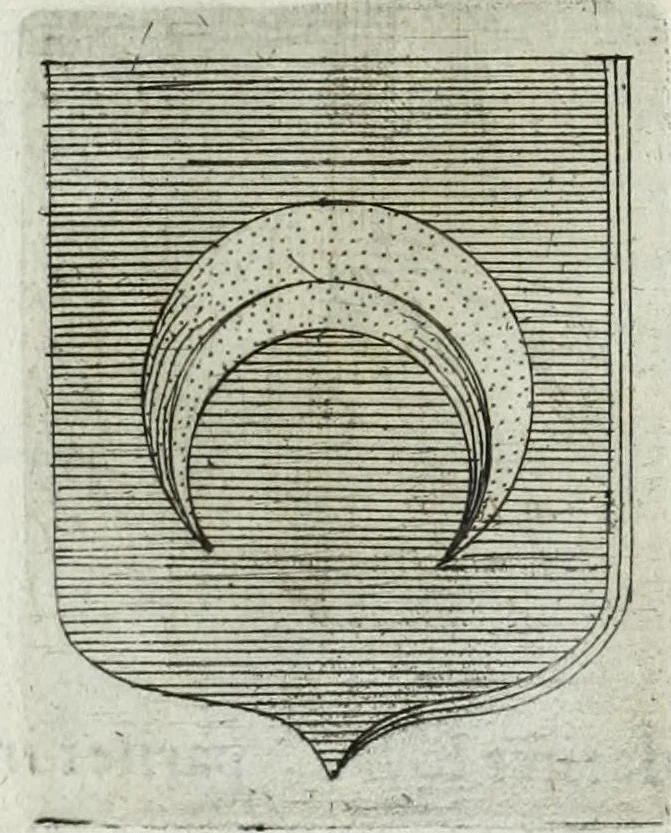 An illustration from Tesserae gentilitiae, 1638, leaf 462