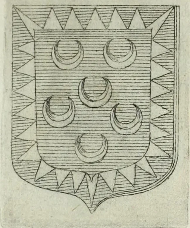An illustration from Tesserae gentilitiae, 1638, leaf 470