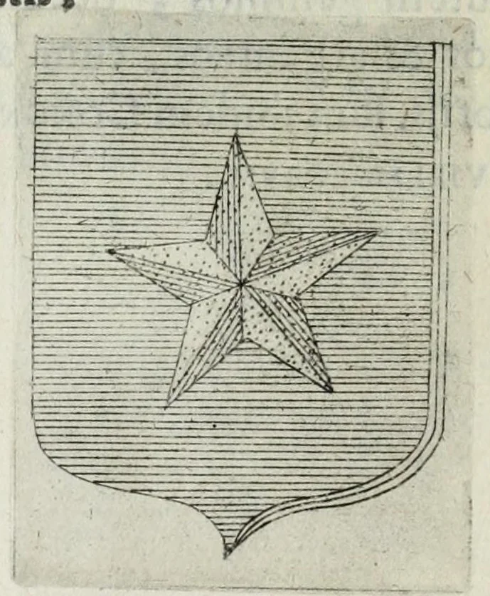 An illustration from Tesserae gentilitiae, 1638, leaf 470