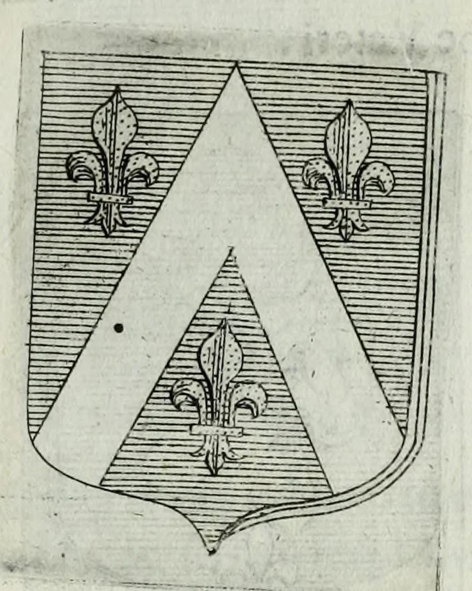 An illustration from Tesserae gentilitiae, 1638, leaf 493
