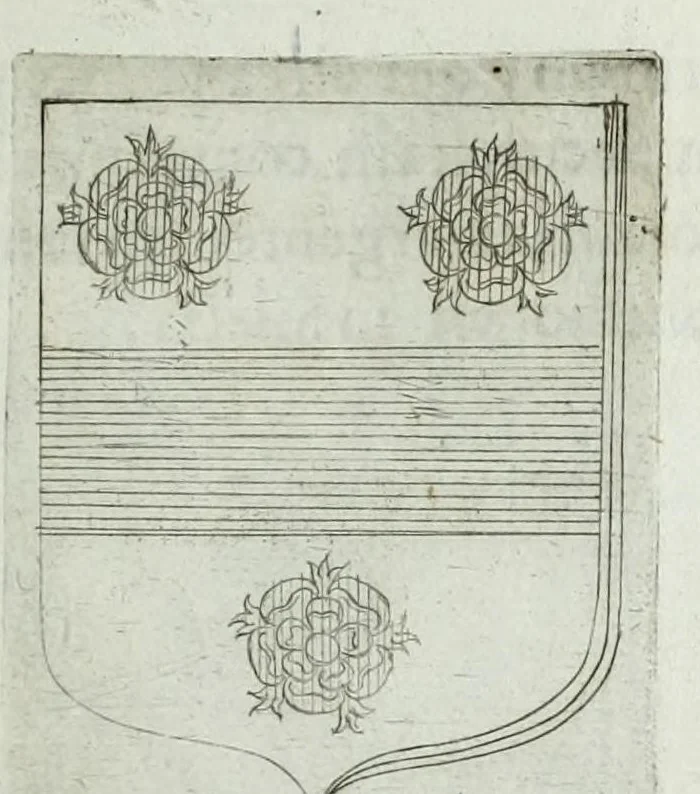 An illustration from Tesserae gentilitiae, 1638, leaf 509