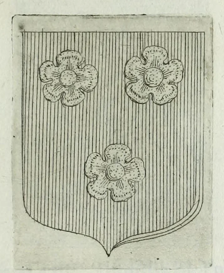 An illustration from Tesserae gentilitiae, 1638, leaf 517