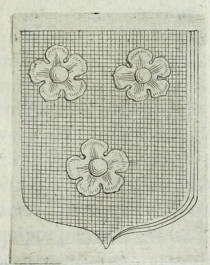 An illustration from Tesserae gentilitiae, 1638, leaf 517