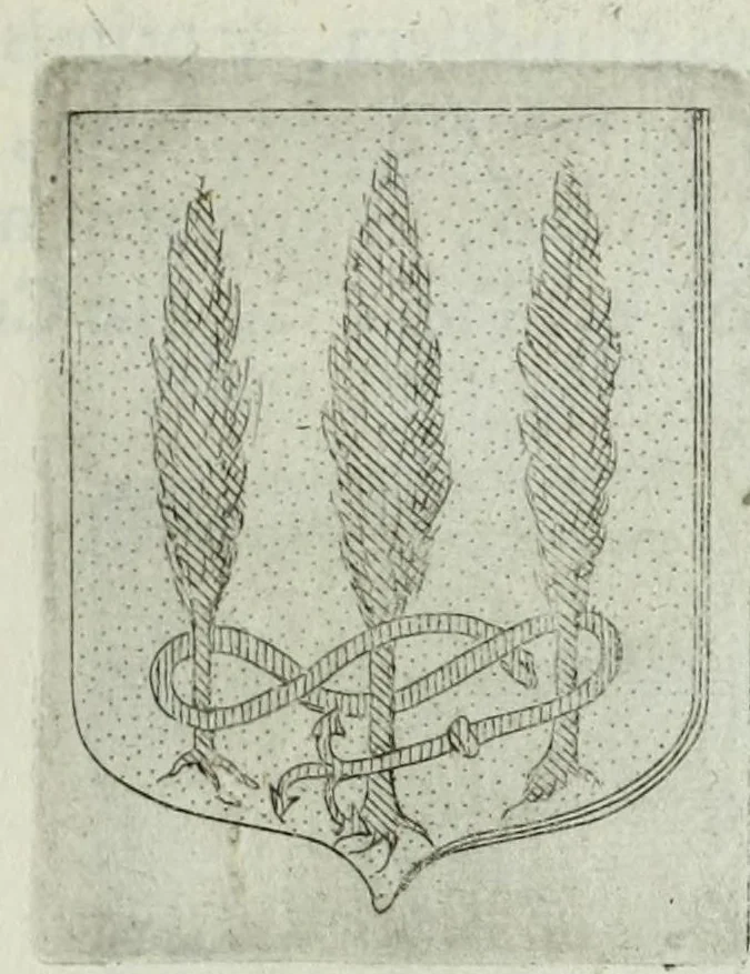 An illustration from Tesserae gentilitiae, 1638, leaf 525