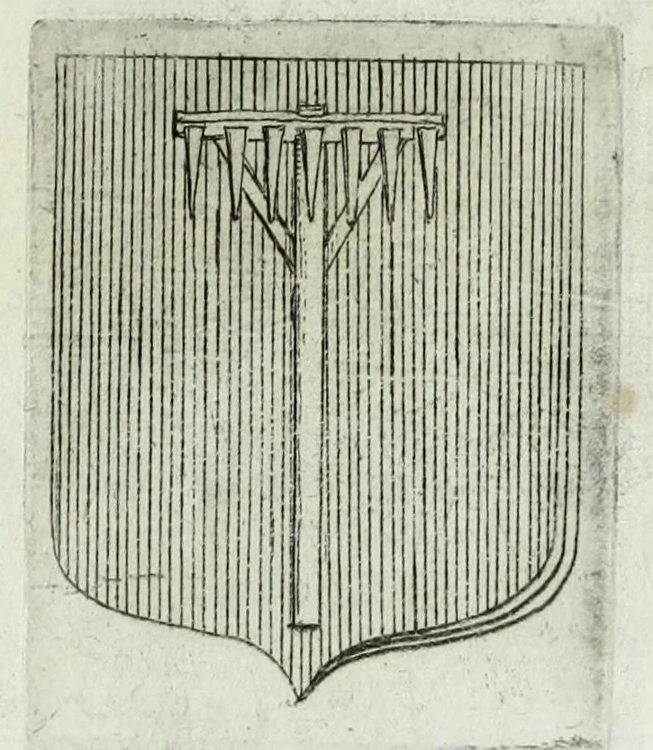 An illustration from Tesserae gentilitiae, 1638, leaf 533