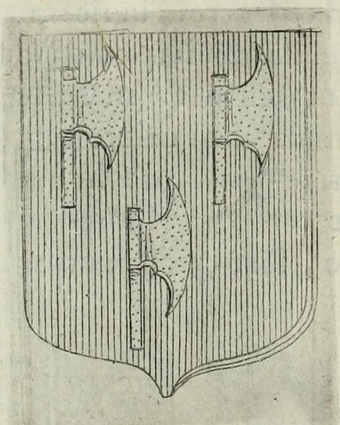 An illustration from Tesserae gentilitiae, 1638, leaf 548