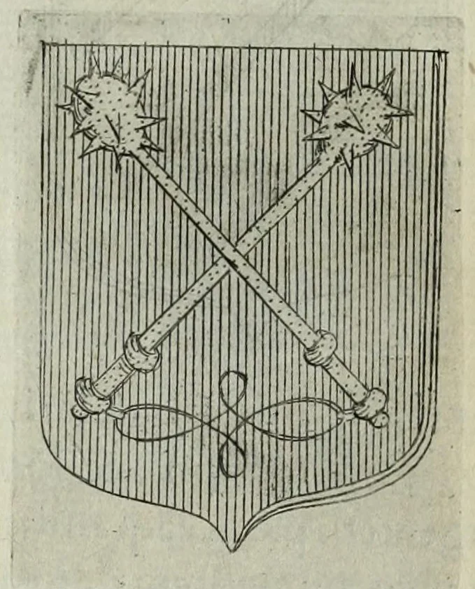 An illustration from Tesserae gentilitiae, 1638, leaf 548